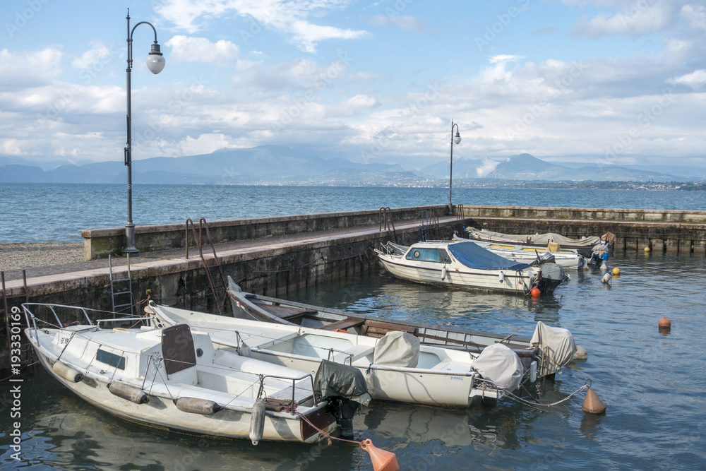 Boote am Gardasee