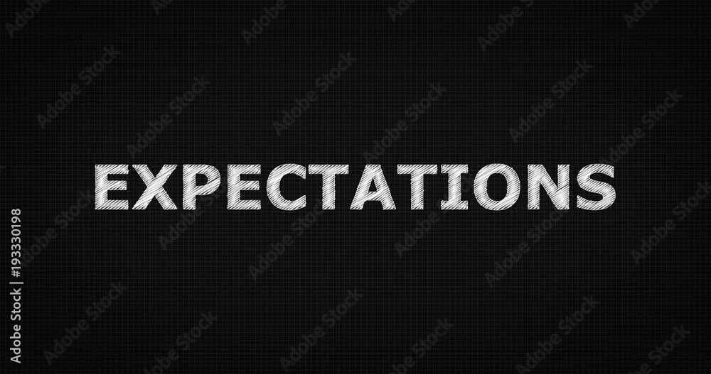 Writing or sketching a word EXPECTATIONS Writing or sketching a word EXPECTATIONS