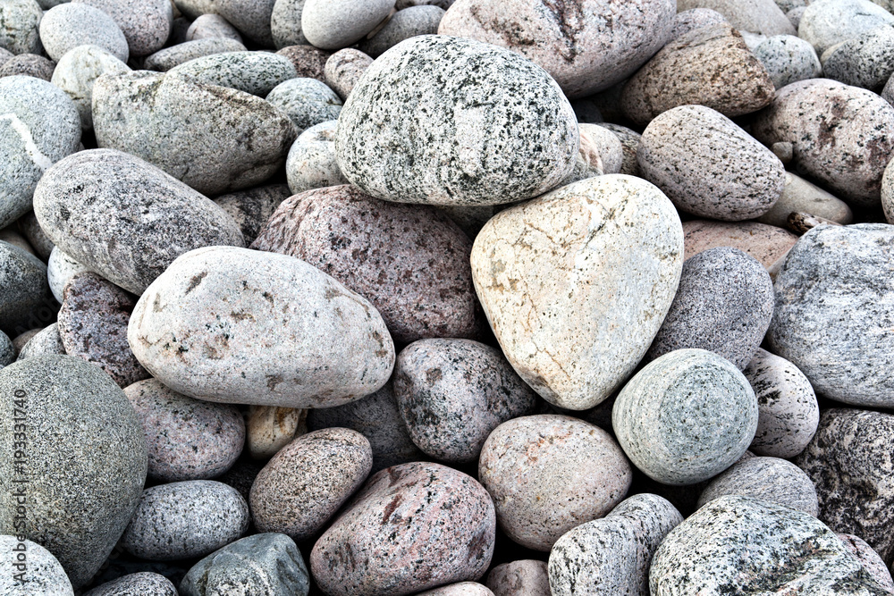 beach stones background