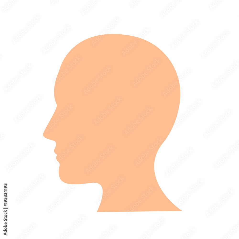 head vector icon, flat design best vector icon head vector icon, flat design best vector icon