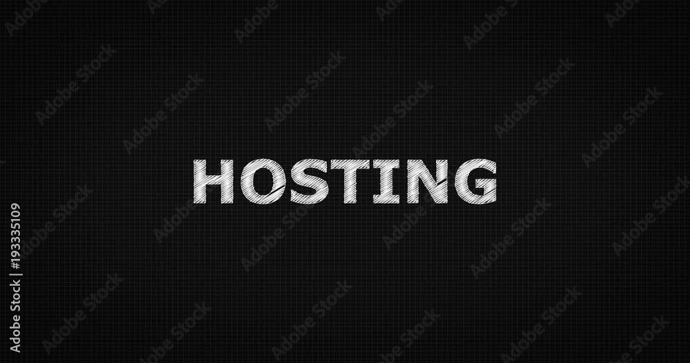 Writing or sketching a word HOSTING Writing or sketching a word HOSTING