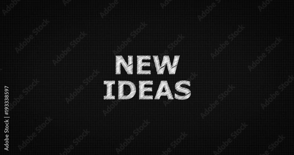Writing or sketching a word NEW IDEAS Writing or sketching a word NEW IDEAS