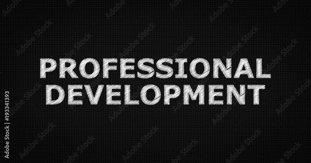 Writing or sketching a word PROFESSIONAL DEVELOPMENT Writing or sketching a word PROFESSIONAL DEVELOPMENT