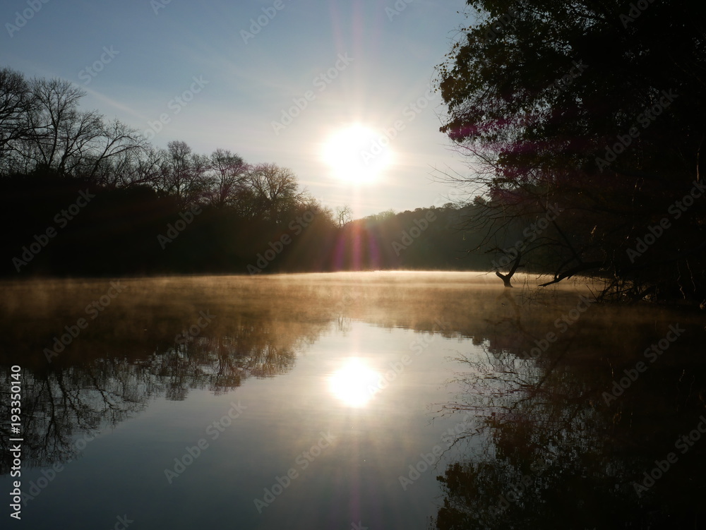 Obraz premium River Sunrise