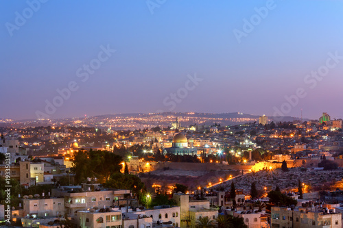 Jerusalem Old City Night © alon