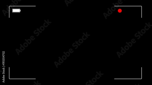 Video Camera Viewfinder (digital overlay display) - 4K 7