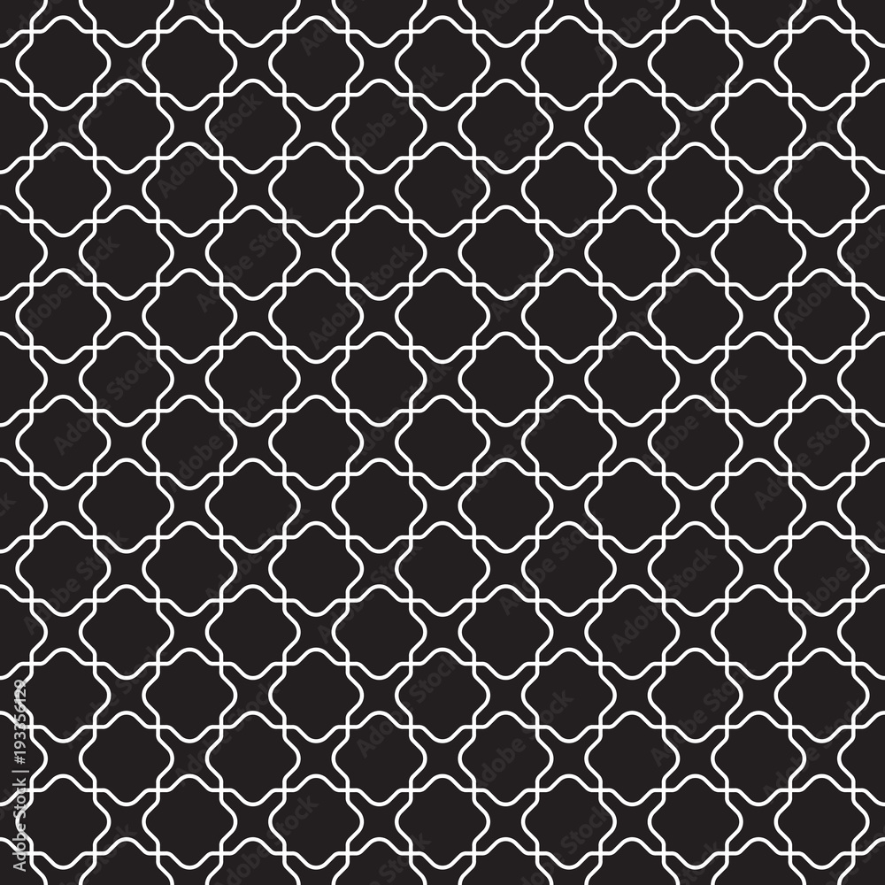 Fototapeta premium Seamless vintage moroccan lattice trellis pattern background