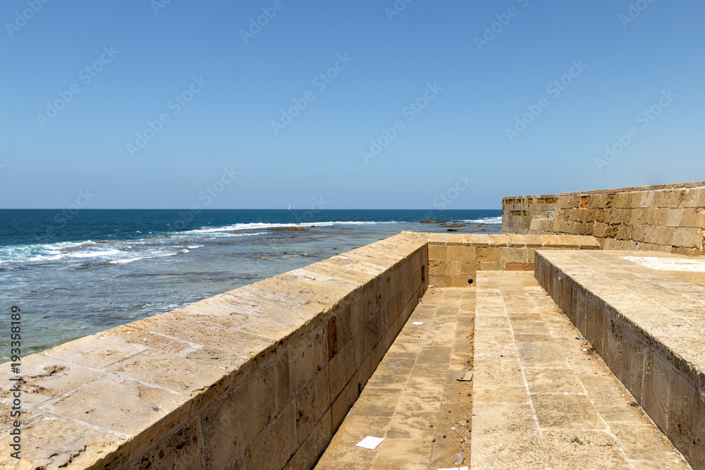Mediterranean Sea at Acre - Israel