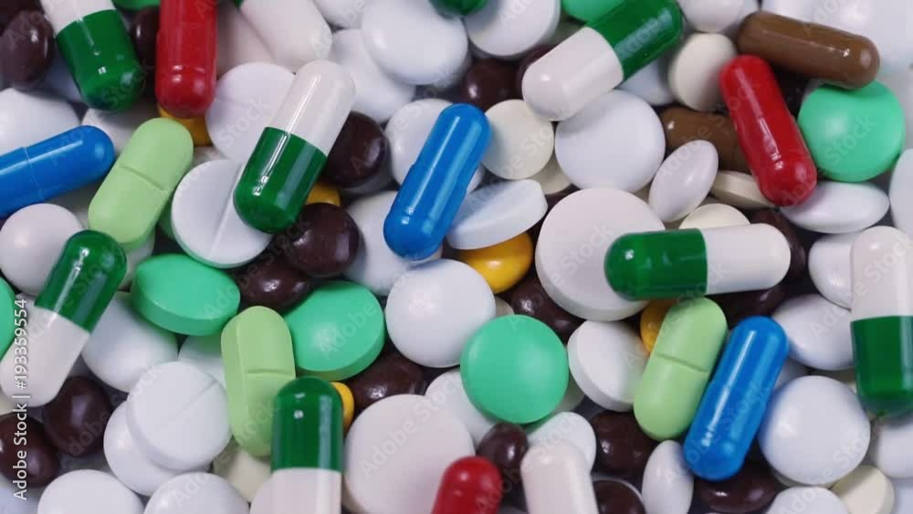 A lot of different medicine pills and capsules A lot of different medicine pills and capsules