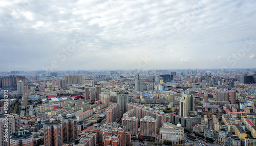 Harbin city in northeast China, the administrative center of Heilongjiang province