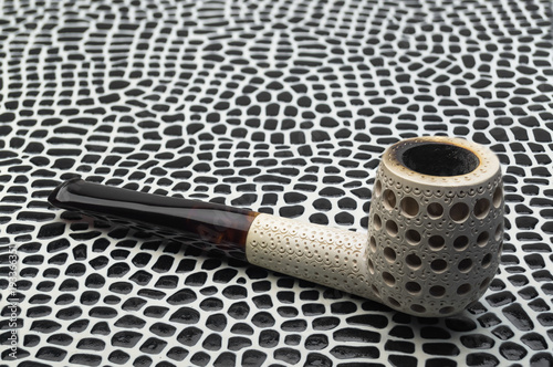 Canvas-taulu Smoking tobacco pipe billiards