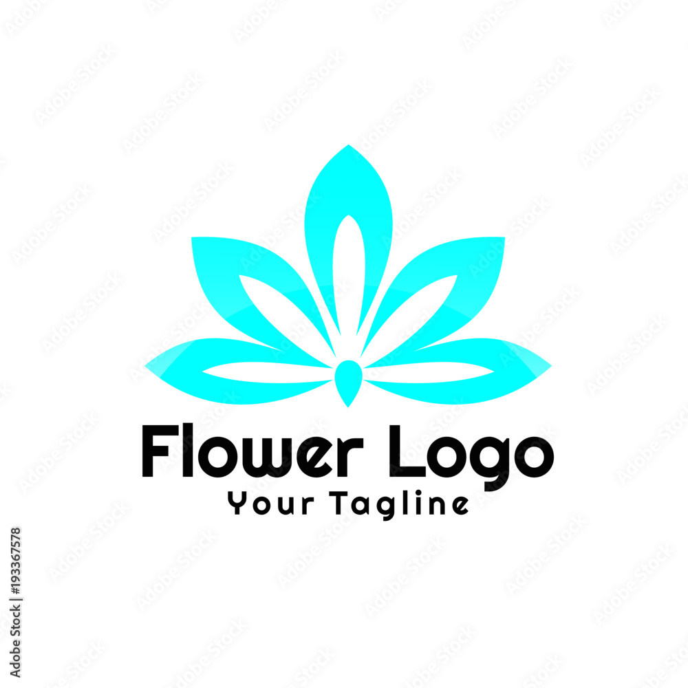 Beauty flowers logo Template Vector Beauty flowers logo Template Vector