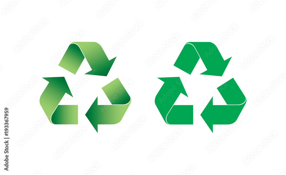 Recycle logo vector icon on white background,for graphic design,Website, EPS 10 Recycle logo vector icon on white background,for graphic design,Website, EPS 10