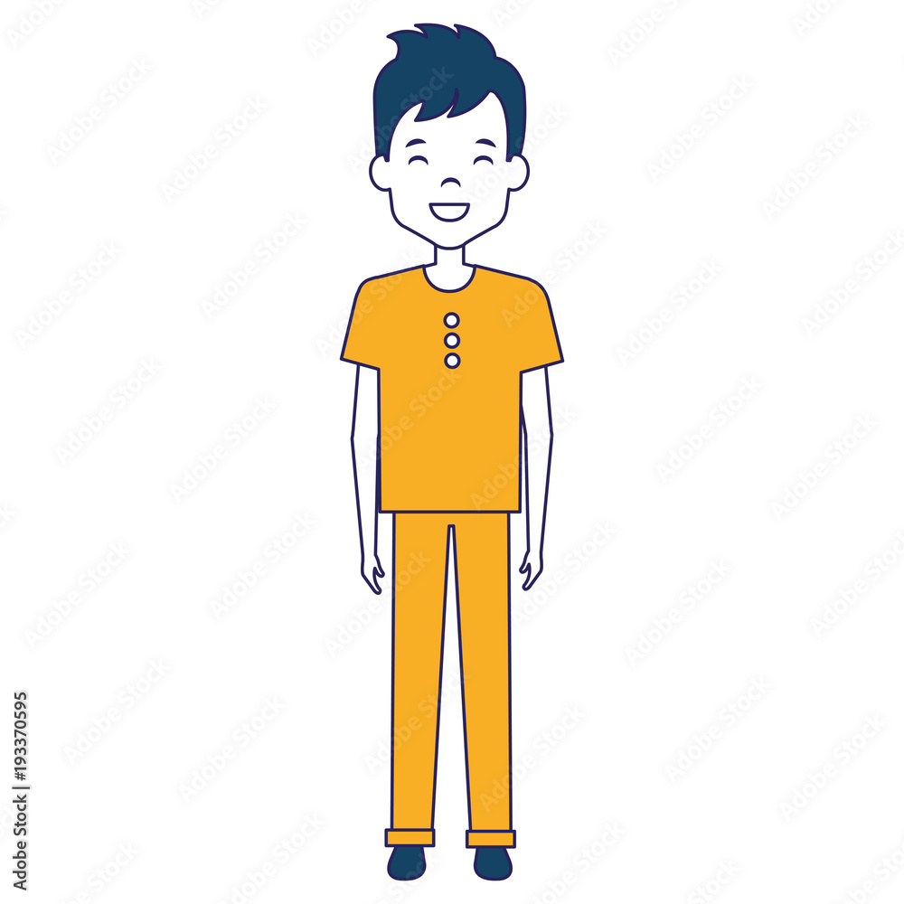 young and casual man avatar character vector illustration design young and casual man avatar character vector illustration design