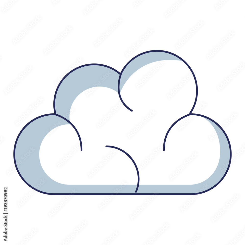 cloud silhouette isolated icon vector illustration design cloud silhouette isolated icon vector illustration design