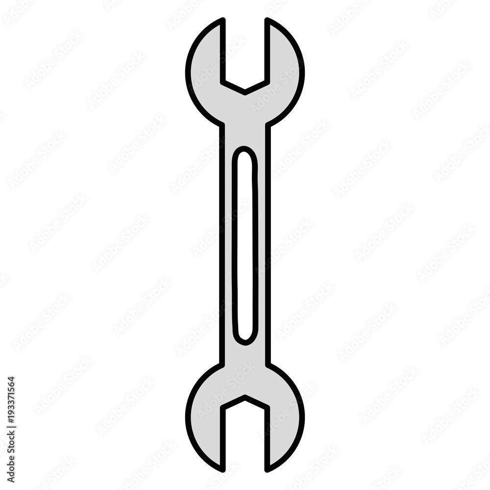 wrench tool isolated icon vector illustration design wrench tool isolated icon vector illustration design