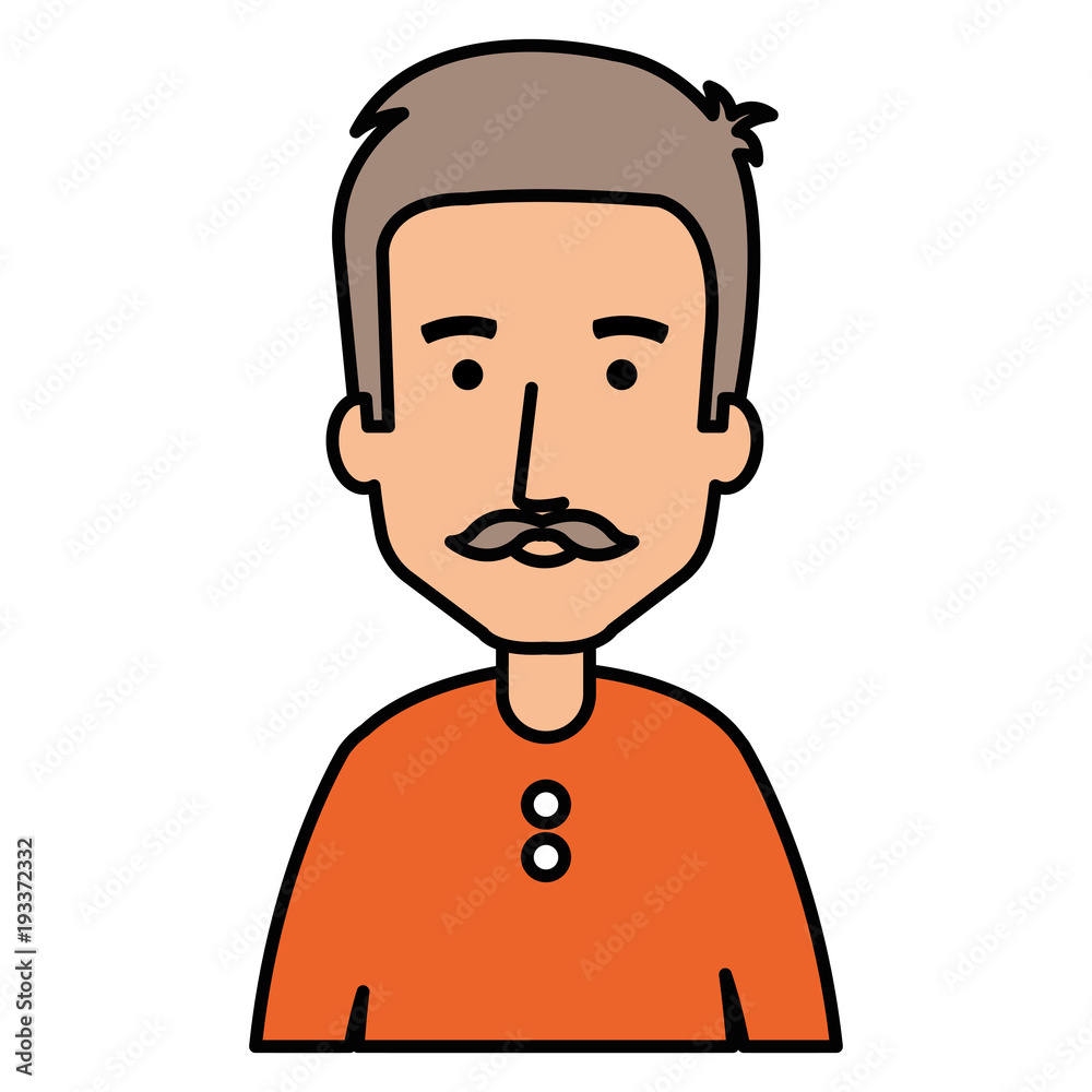 young and casual man avatar character vector illustration design young and casual man avatar character vector illustration design