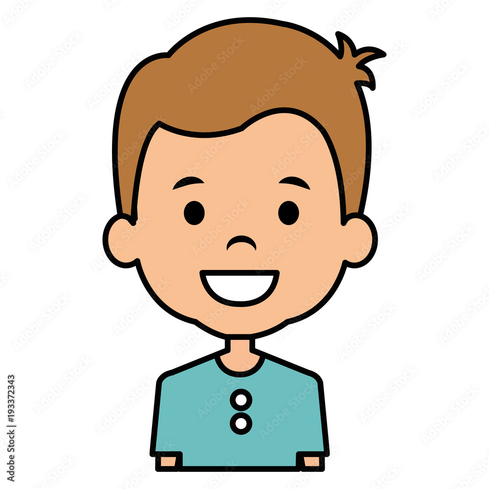 cute and little boy vector illustration design cute and little boy vector illustration design