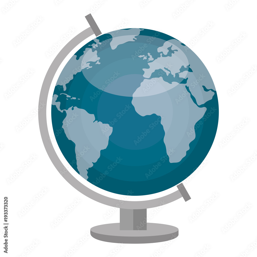 earth planet school icon vector illustration design earth planet school icon vector illustration design
