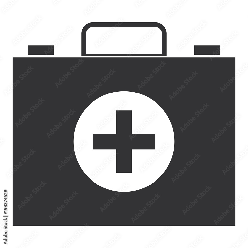 medical kit isolated icon vector illustration design