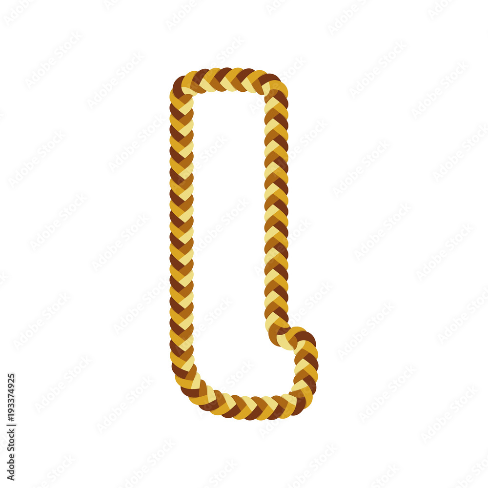L Braid Letter Logo Icon Design L Braid Letter Logo Icon Design