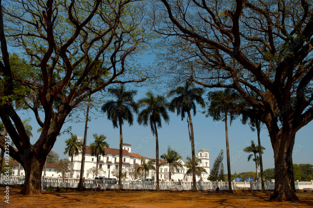 The Se Catedral de Santa Catarina, Old Goa, Goa Stock Photo Adobe Stock