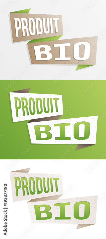 Bandeau Produit Bio Bandeau Produit Bio