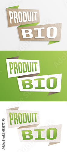 Bandeau Produit Bio