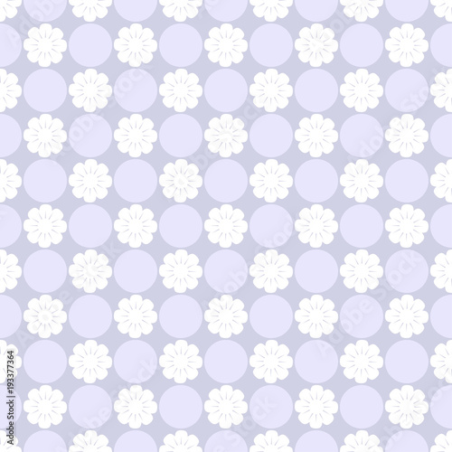 Seamless floral pattern  vintage background