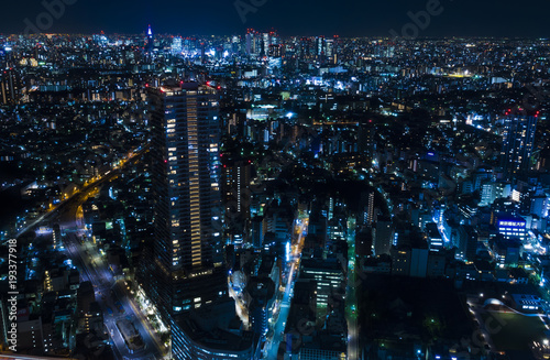 Wallpaper Mural 東京夜景 Torontodigital.ca