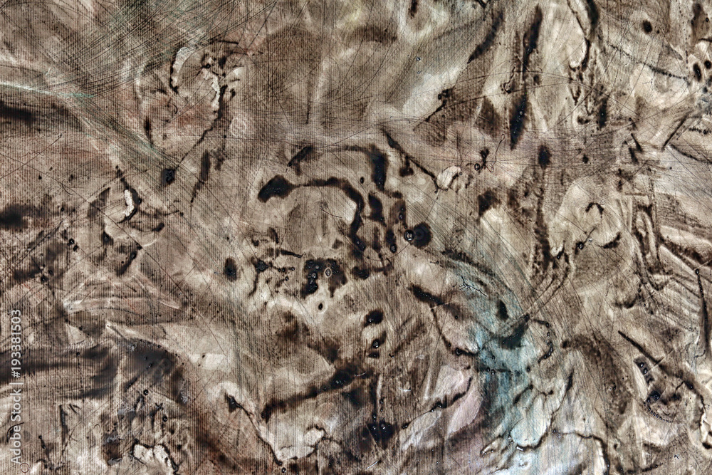 texture of brown paint smeared texture of brown paint smeared