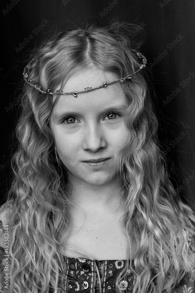 Girl in hippie style Girl in hippie style