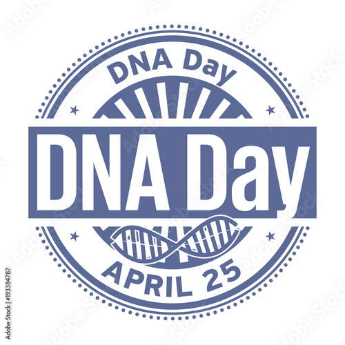 DNA Day stamp