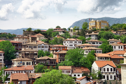 Historical Safranbolu Turkish homes in Karabuk, Turkey photo