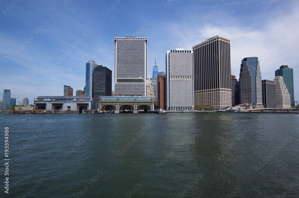 Skyline of South Manhattan in New York
Skyline of South Manhattan in New York