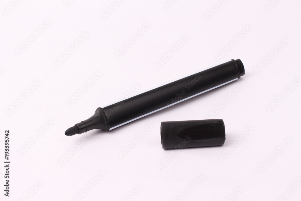 Marker pen isolated on white background Marker pen isolated on white background