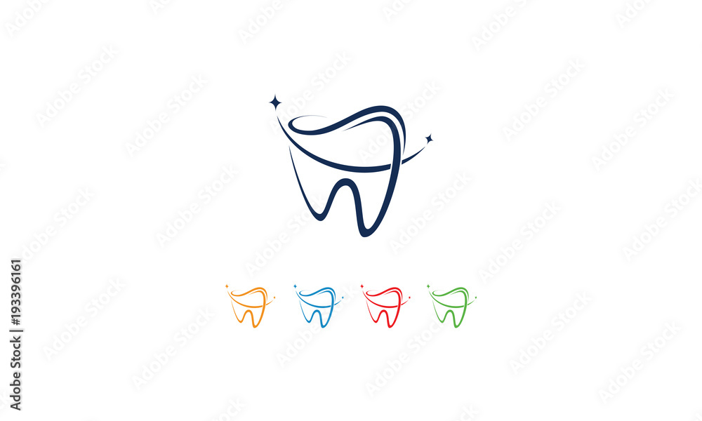 Fototapeta premium Dental logo design
