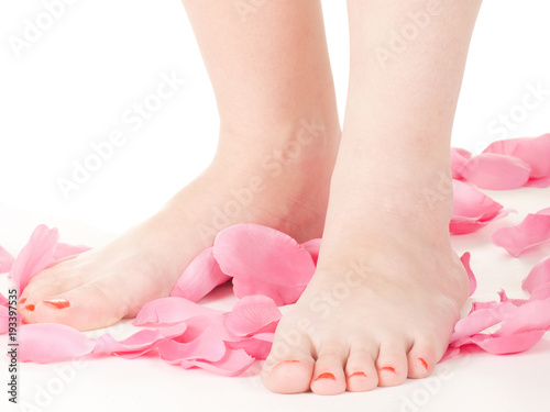 Feet isolated