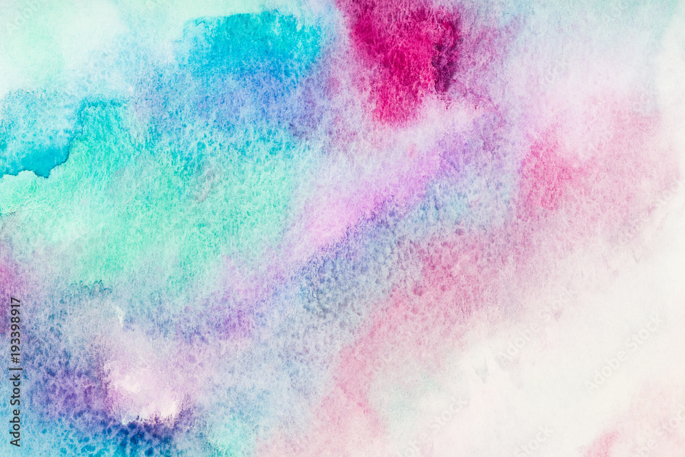 Naklejka premium colorful watercolor background