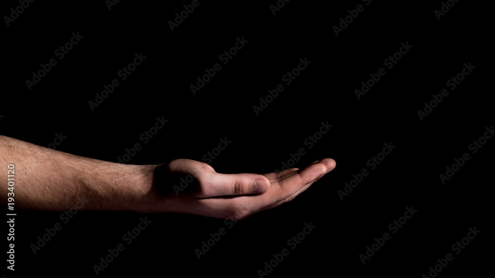 male hands concept