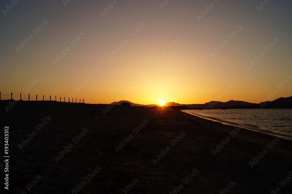 Sonnenuntergang auf Sardinien