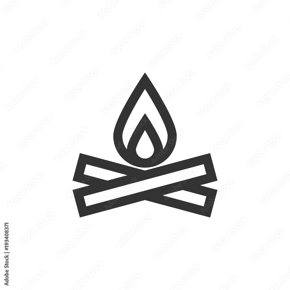 Camping & adventure icons