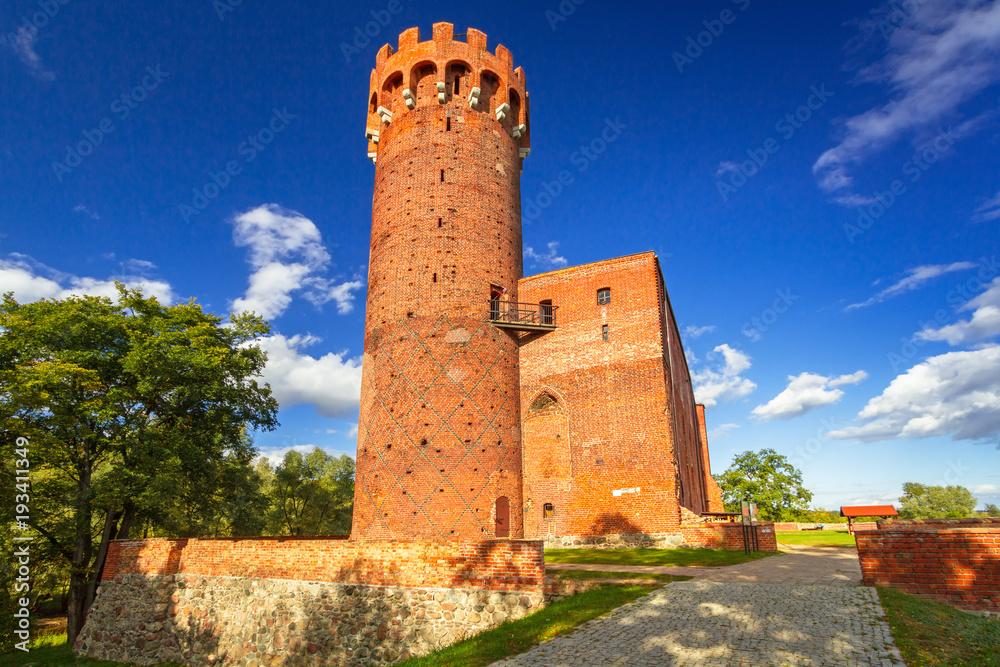 Medieval Teutonic Castle in Swiecie, Poland