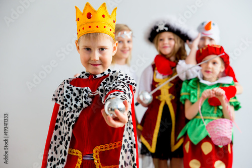 Slika na platnu Kids costume party