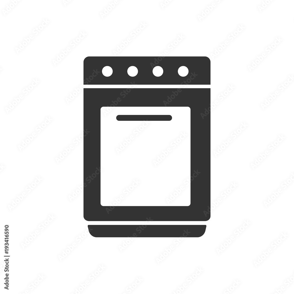 Stove icon. Stove Vector isolated on white background. Flat vector illustration in black. EPS 10 Stove icon. Stove Vector isolated on white background. Flat vector illustration in black. EPS 10