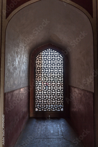 Humayun Tomb, Delhi, India, Asia  - Ancient windows of an ancient site seeing place to travel next.