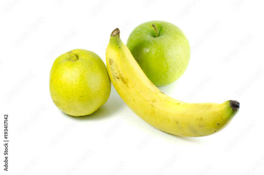fruits isolate on white background , fruits in the form of a male penis.  Stock Photo | Adobe Stock