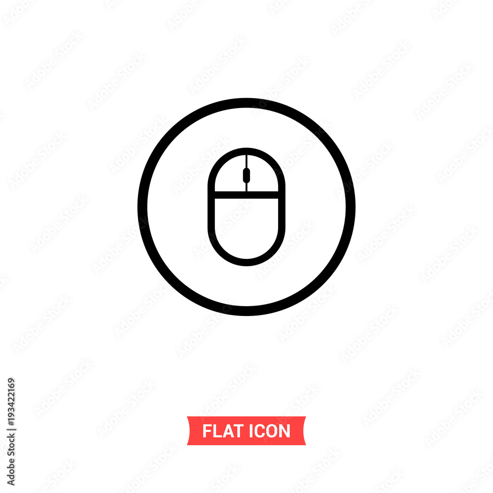 Mouse vector icon