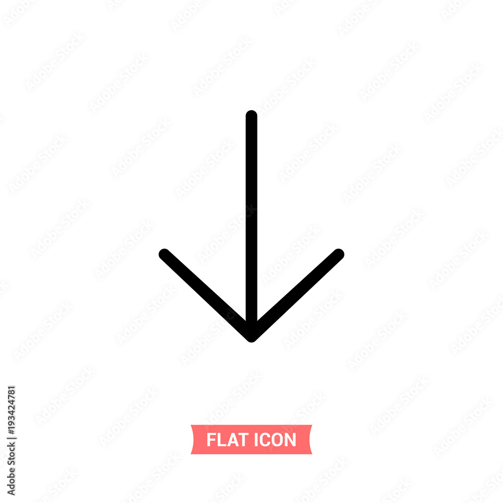 Install vector icon , download symbol icon, flat design. Install vector icon , download symbol icon, flat design.