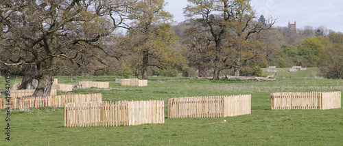 gardens estate and grounds hanbury hall worcestershire england uk